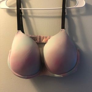 VS Pink multi colored bra 36DD